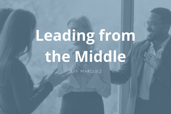 leading from the middle